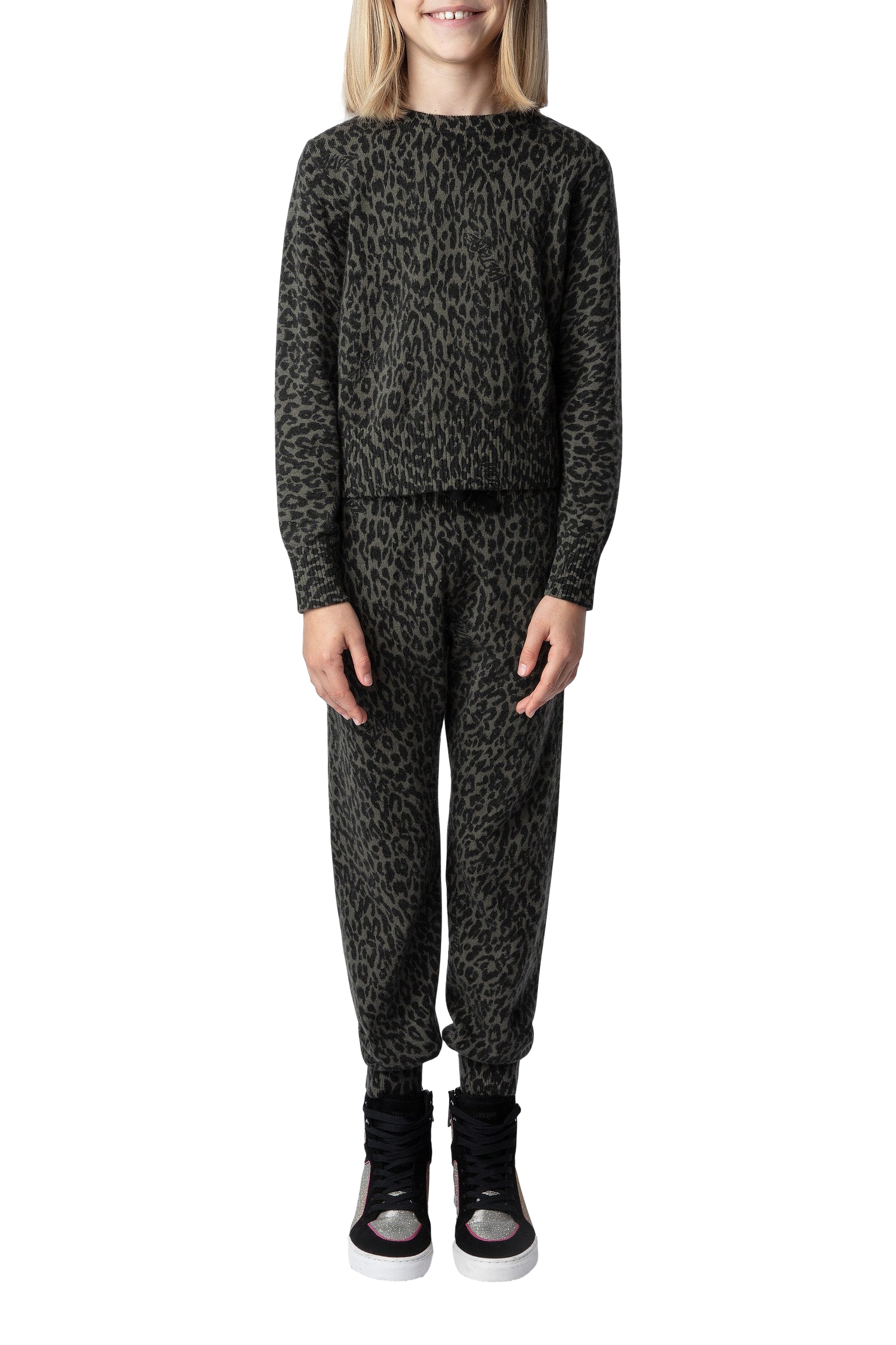 Pull Reglis en laine - Kaki