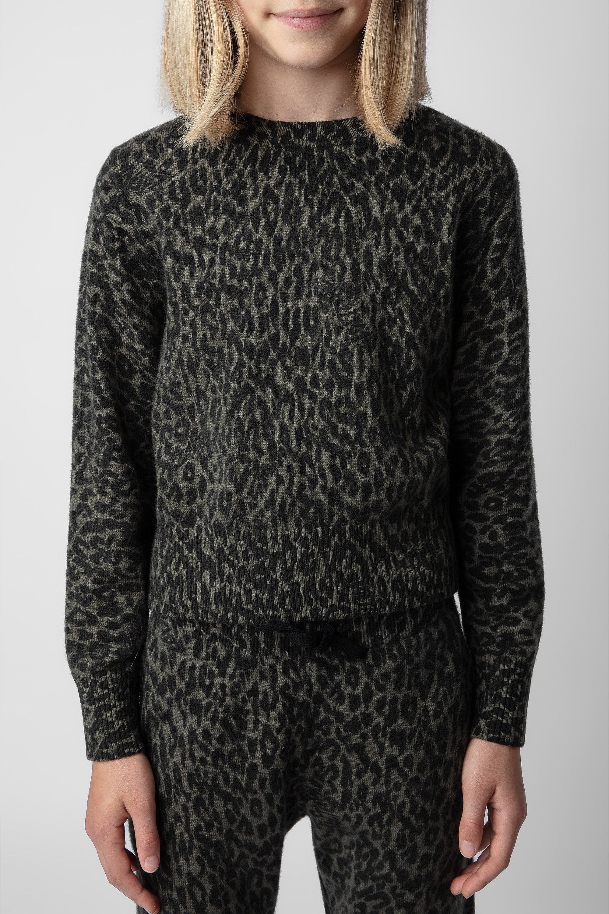 Pull Reglis en laine - Kaki