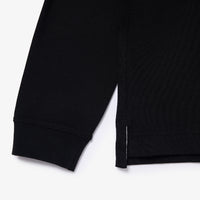 Casual jumper with logo - Black & Crescent