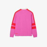 Sweatshirt à col chemise - Malva
