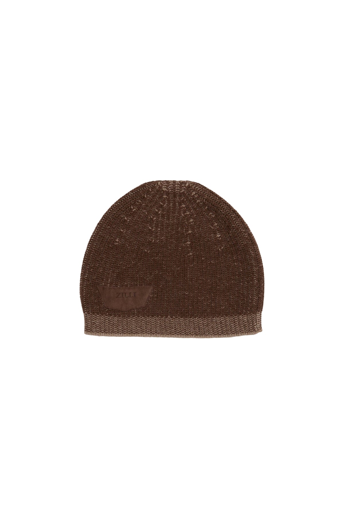 Wool and cashmere hat - Whiskey