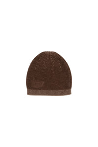 Bonnet en laine - Whiskey