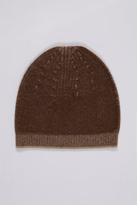 Bonnet en laine - Whiskey