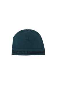 Bonnet à ourlet replié en laine - Vert