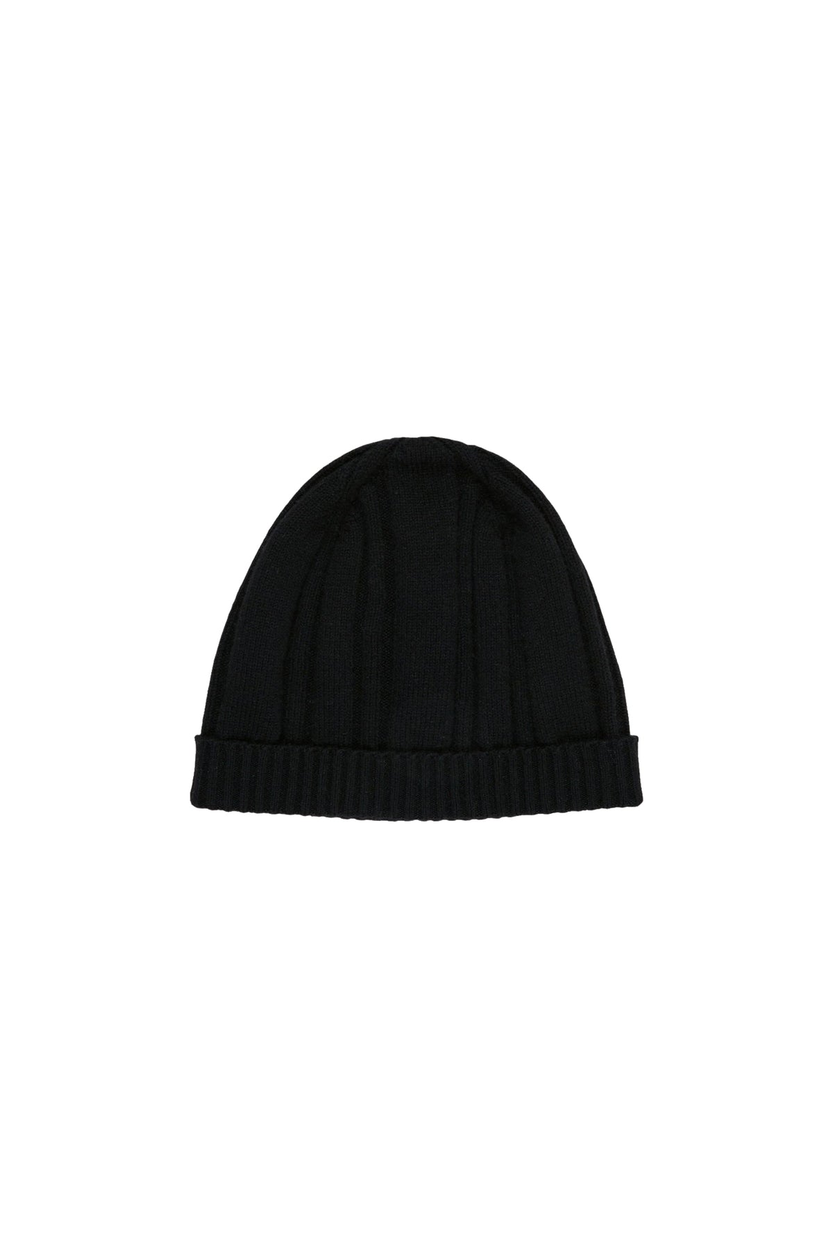 Bonnet en laine et cachemire - Black