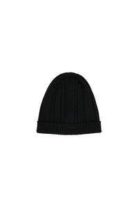 Bonnet en laine et cachemire - Black