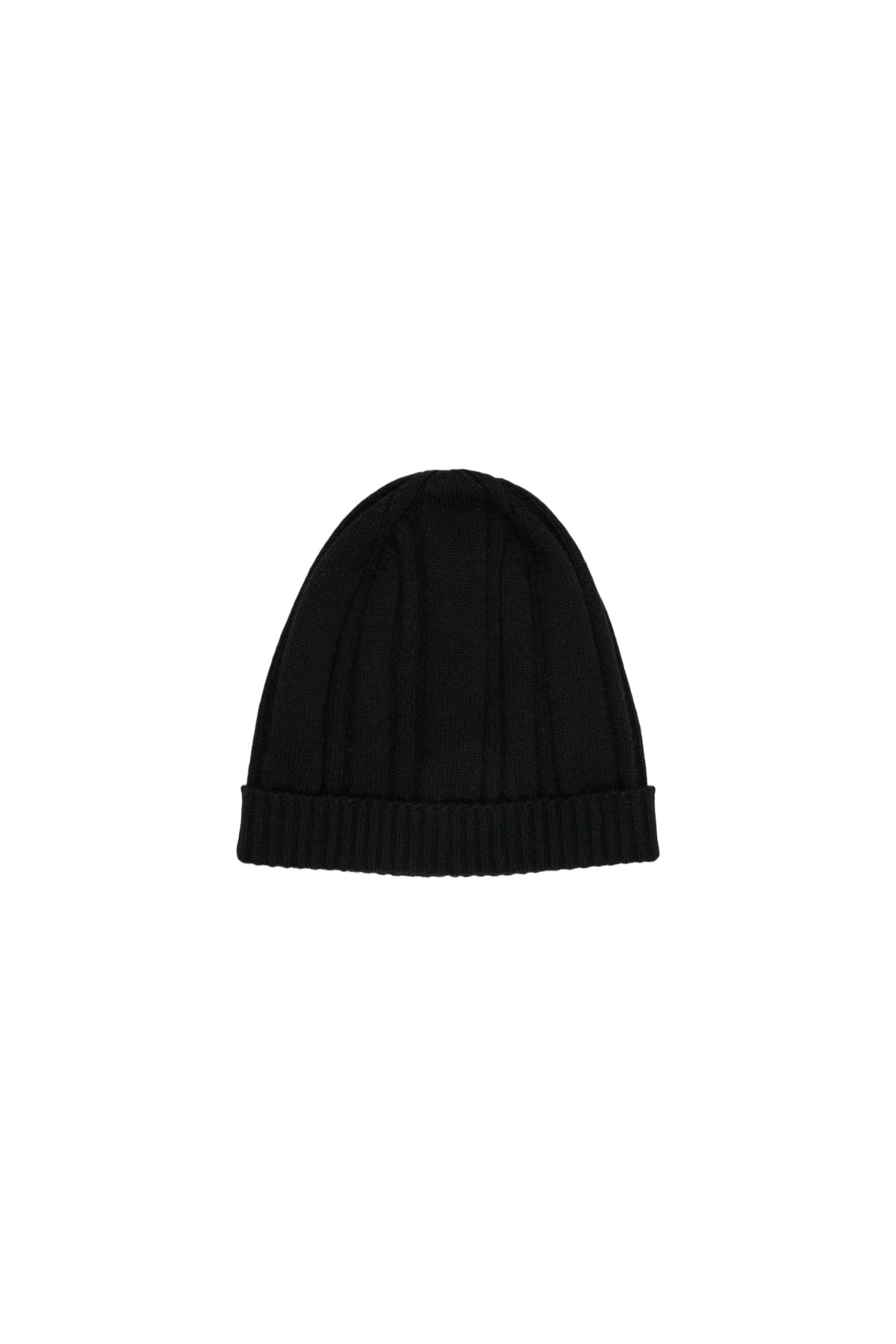 Bonnet en laine et cachemire - Black