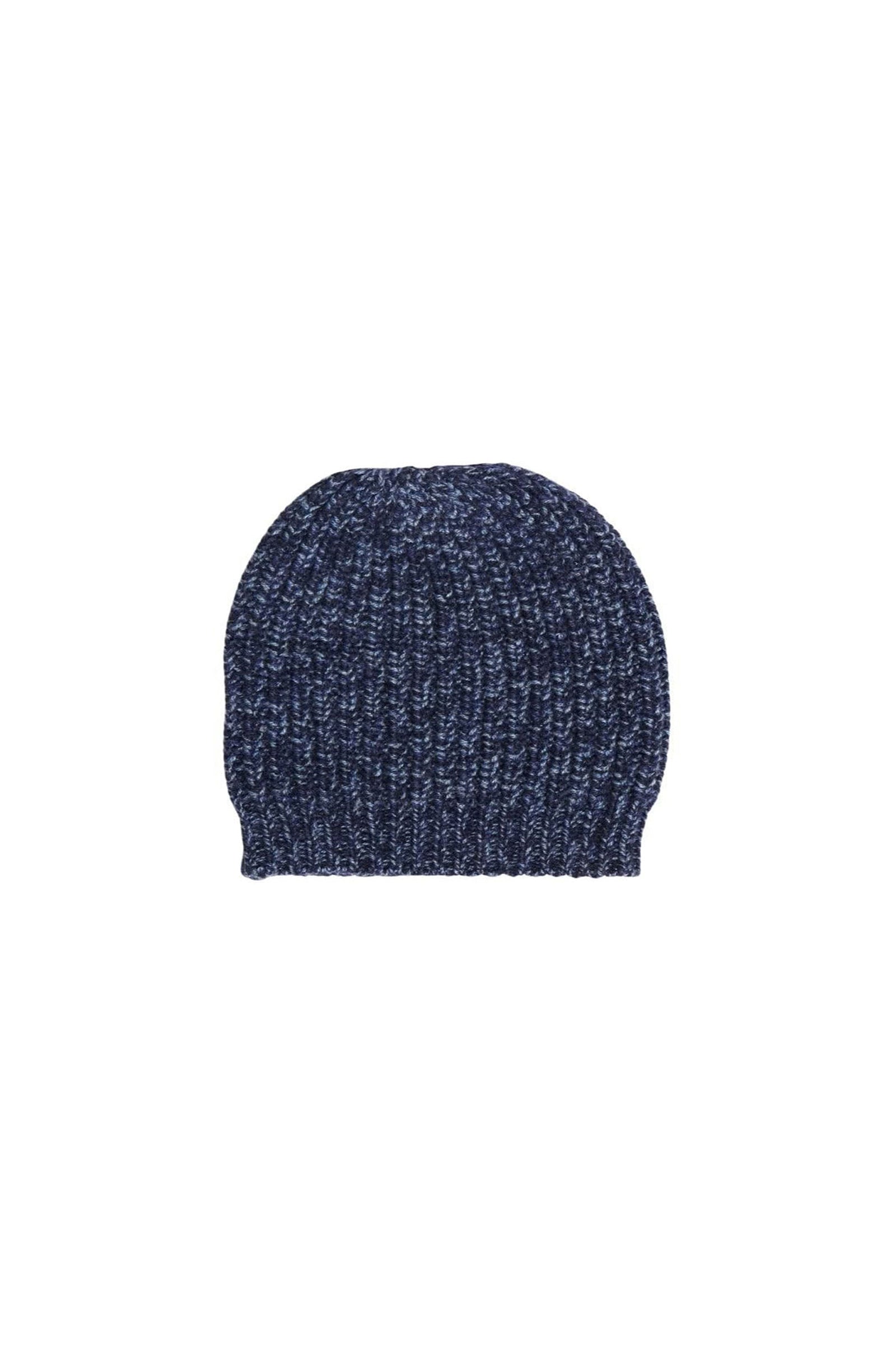 Bonnet chiné en laine - Multicolore