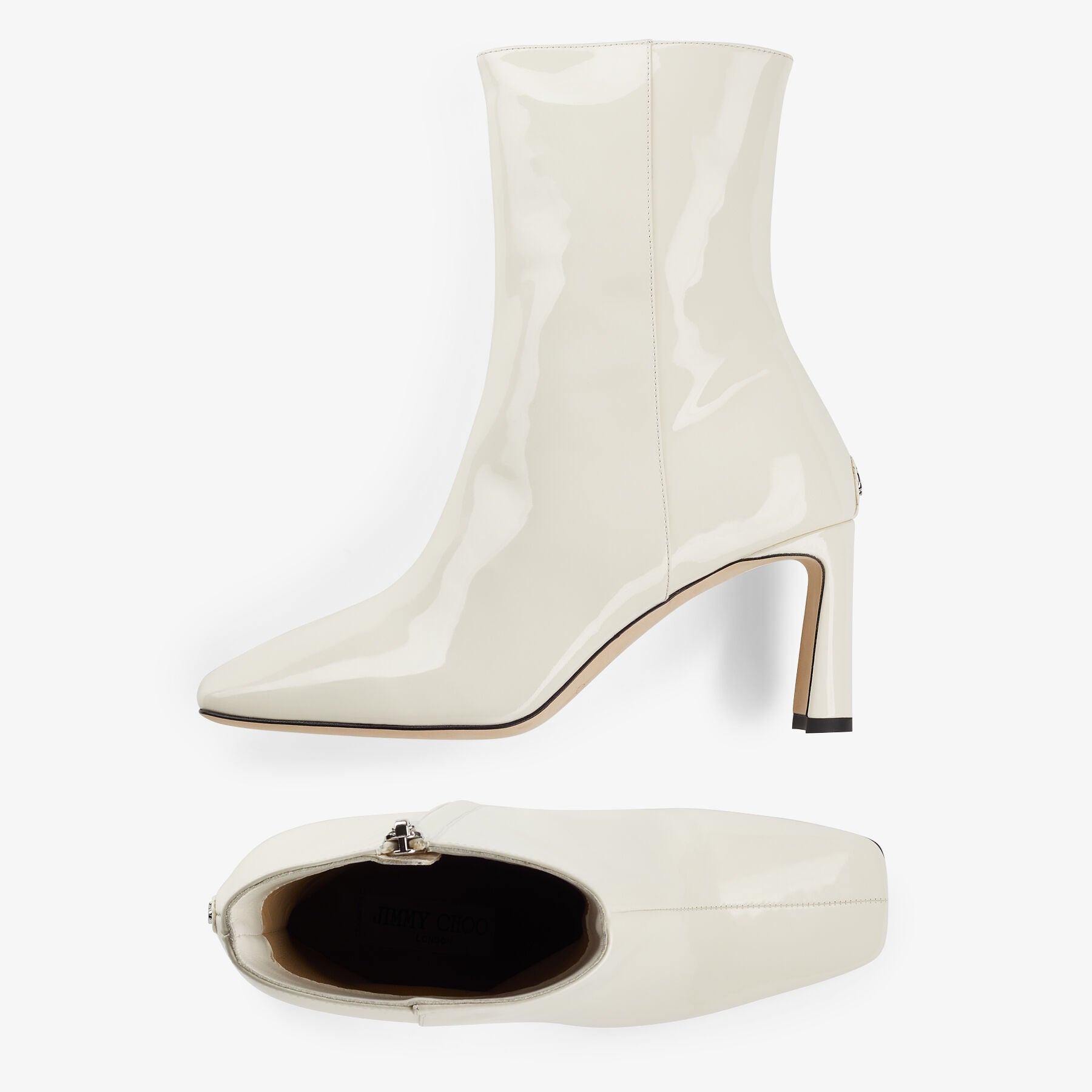 Bottines Kinsey 75 en cuir - Latte