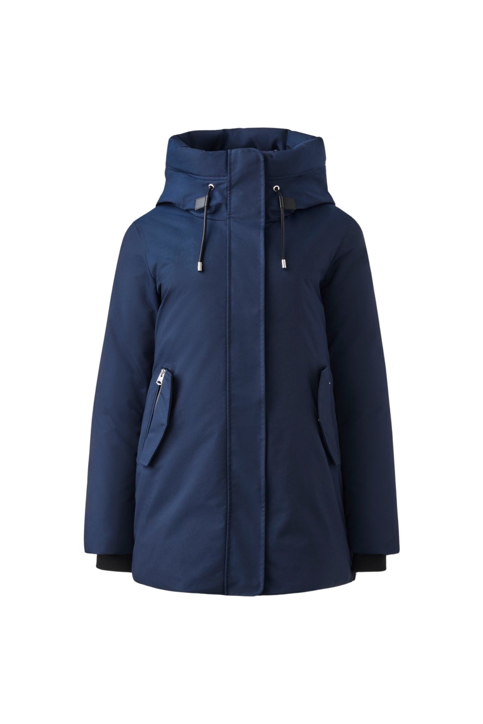 Parka courte Kinslee à capuche - Navy