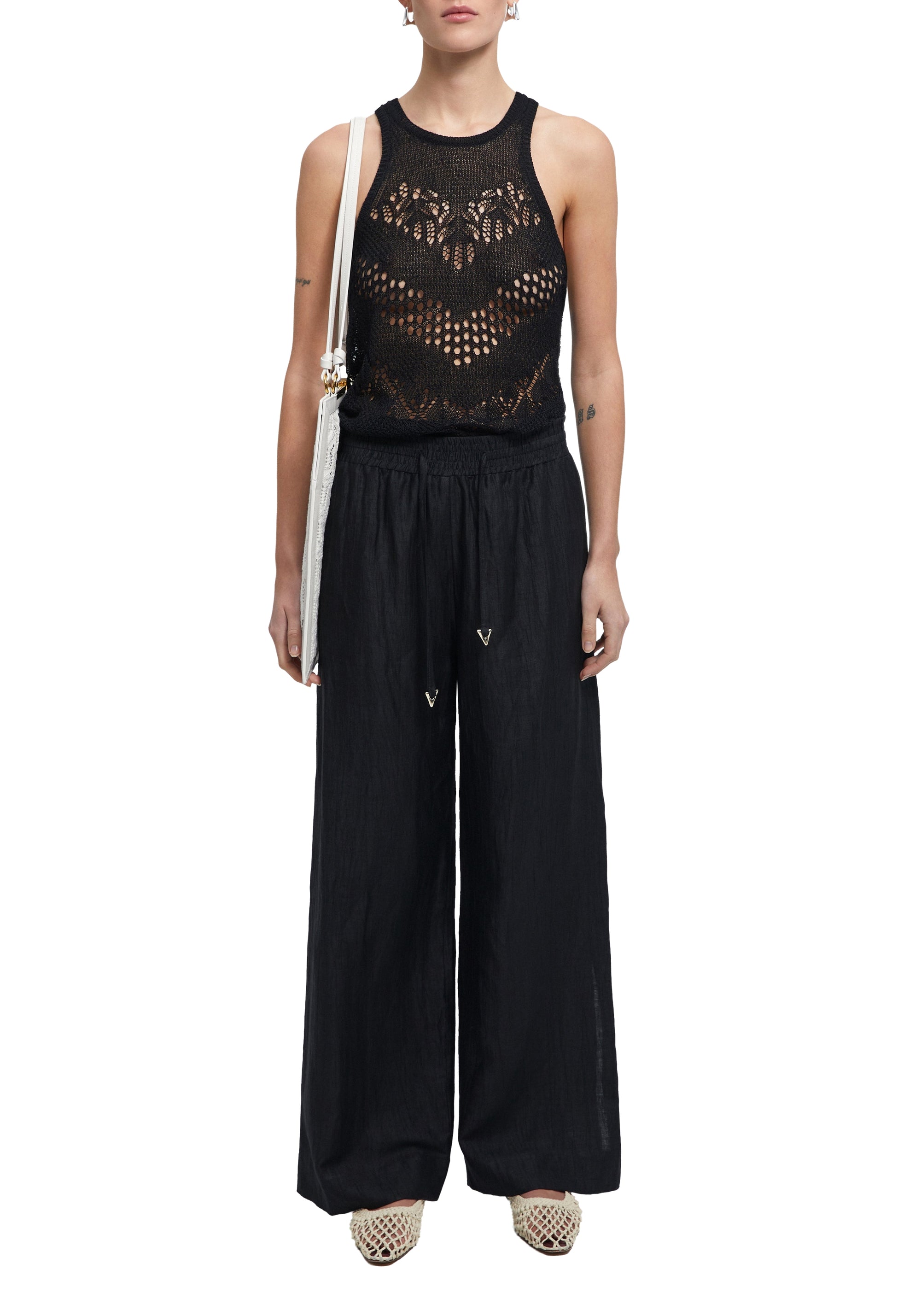 Débardeur Kismet ajouré - Black