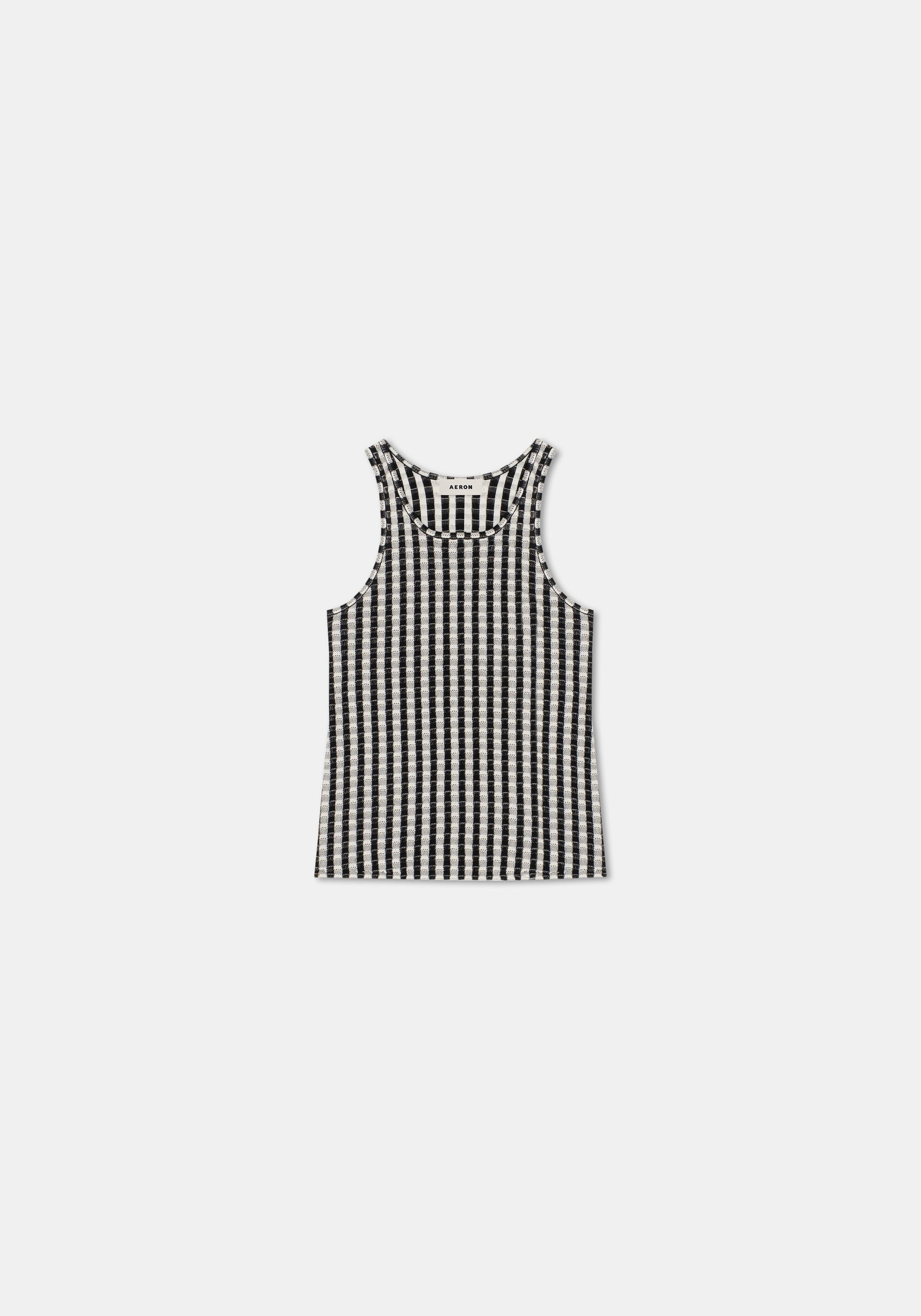 Veste Kismet à carreaux - Crème & Black