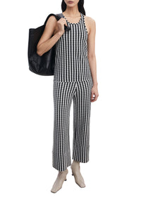 Veste Kismet à carreaux - Crème & Black