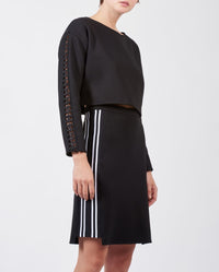 Jupe Kenzie en maille - Black & White