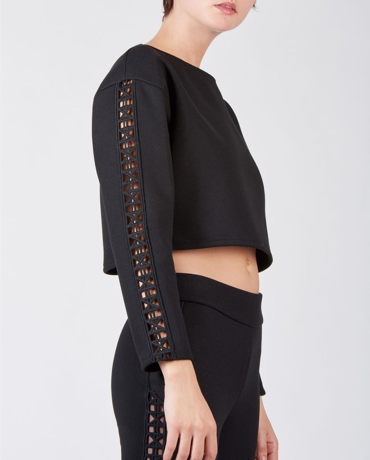 Pull Kiss à encolure bateau - Black