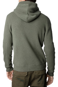 Cardigan Hewitt Skull en laine - Tilleul