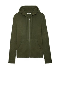 Cardigan Clash en cachemire - Dark Olive