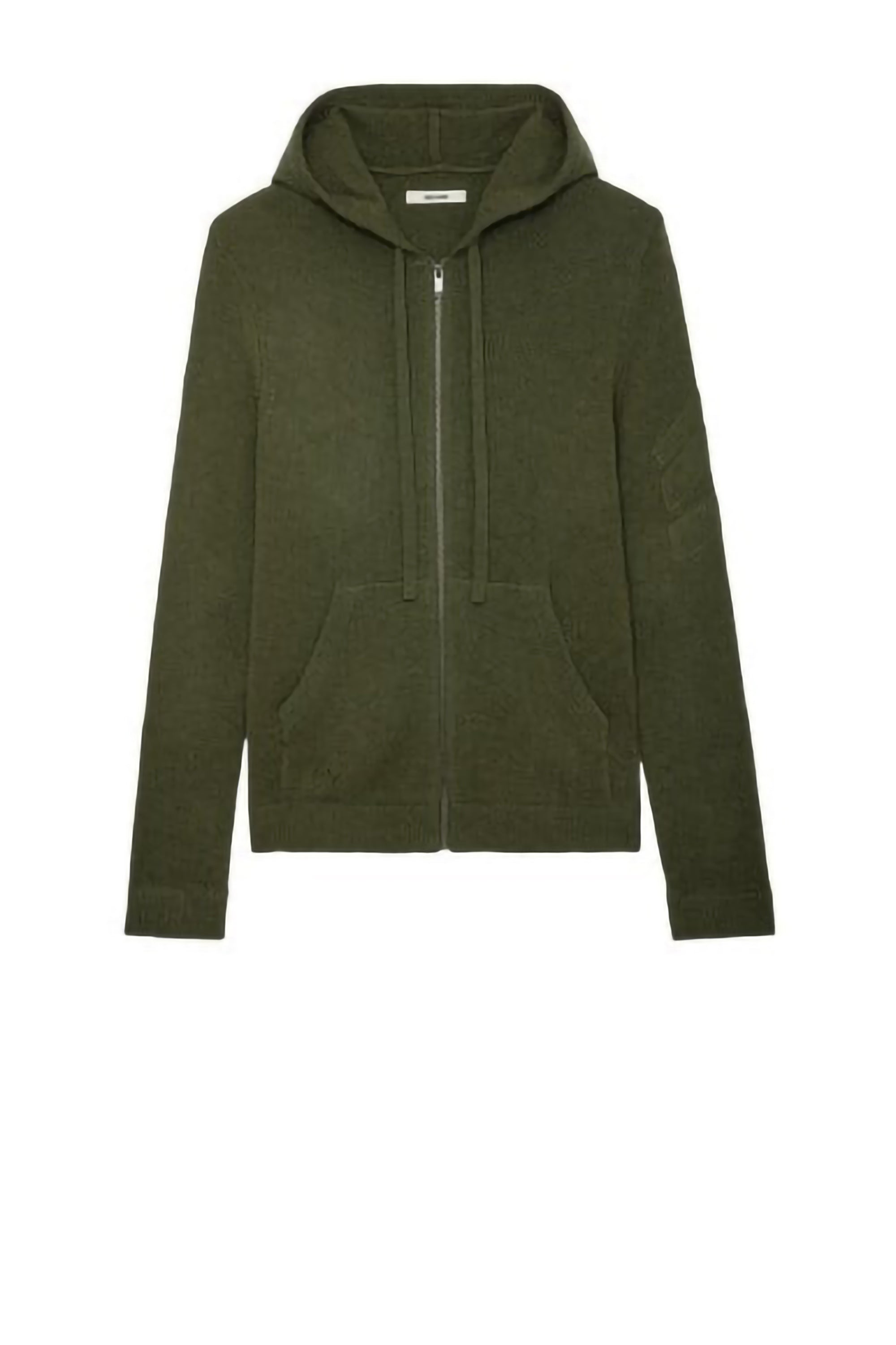 Cardigan Clash en cachemire - Dark Olive