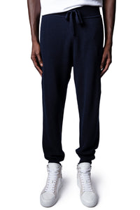 Pantalon Nick Skull en laine - Encre