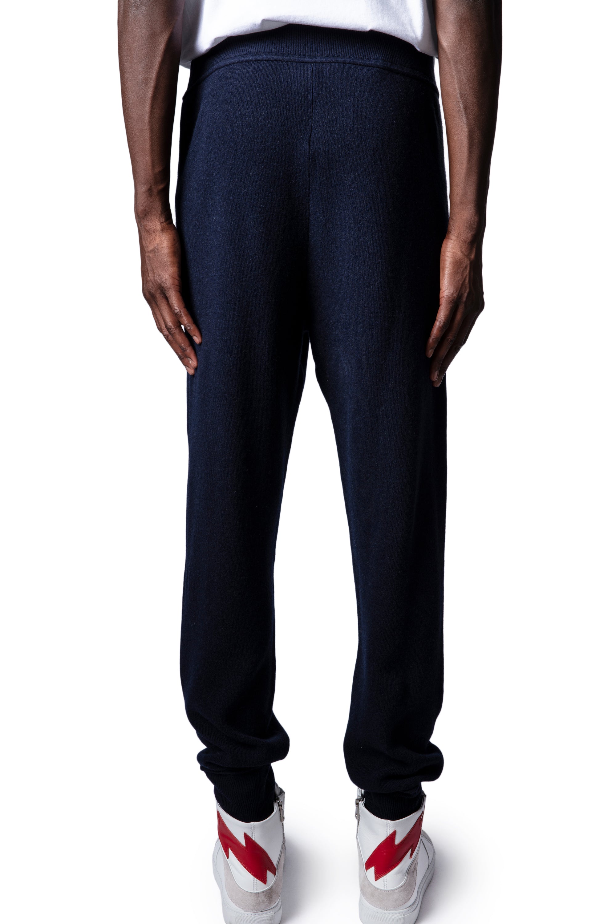 Pantalon Nick Skull en laine - Encre