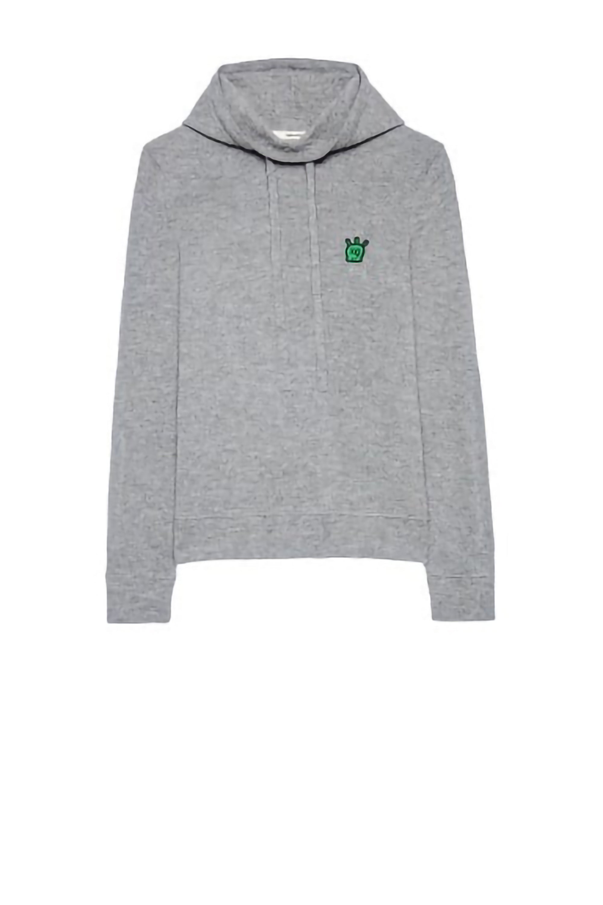 Pull Hewitt en laine - Gris Moyen