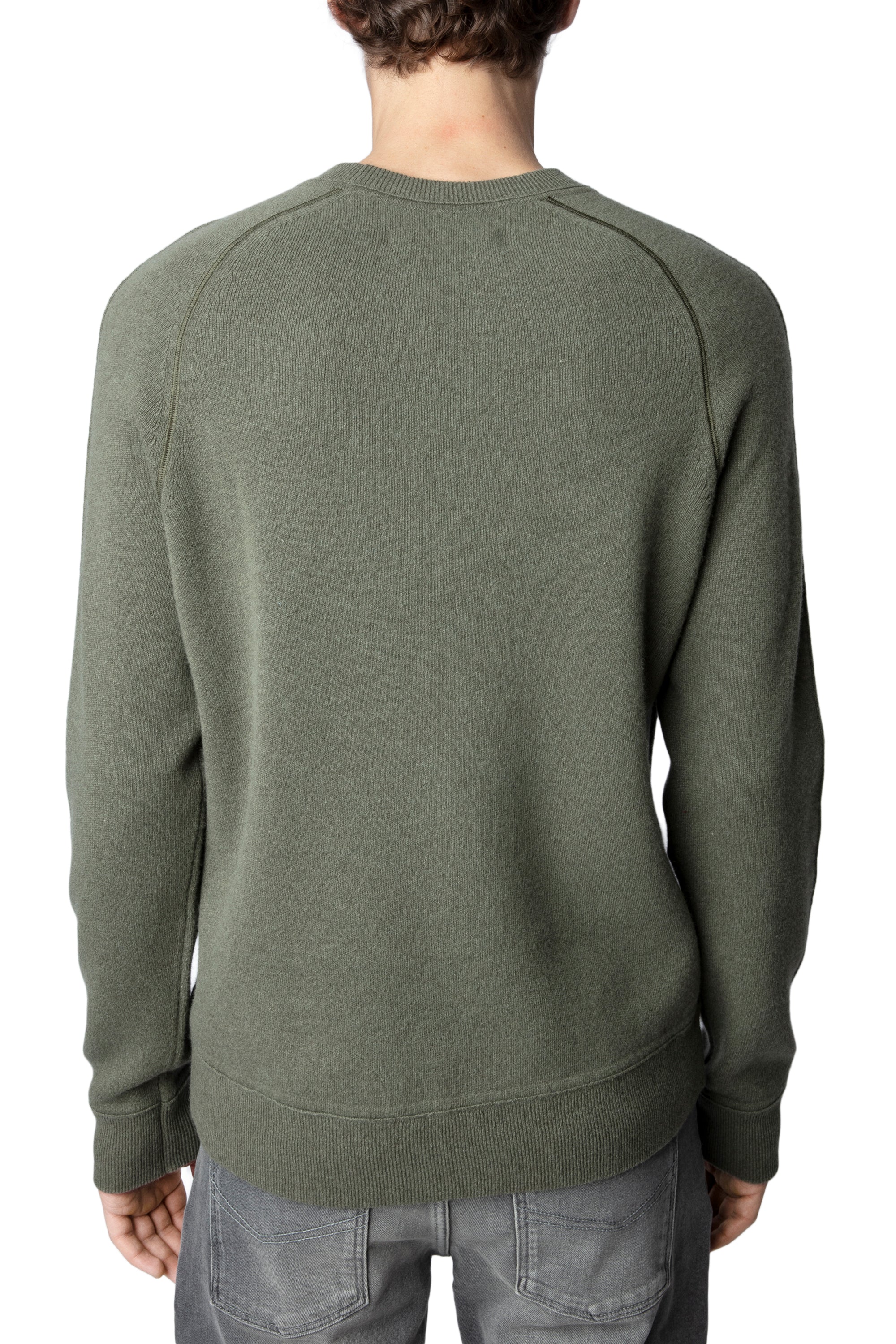 Pull Thomas Skull en laine - Tilleul
