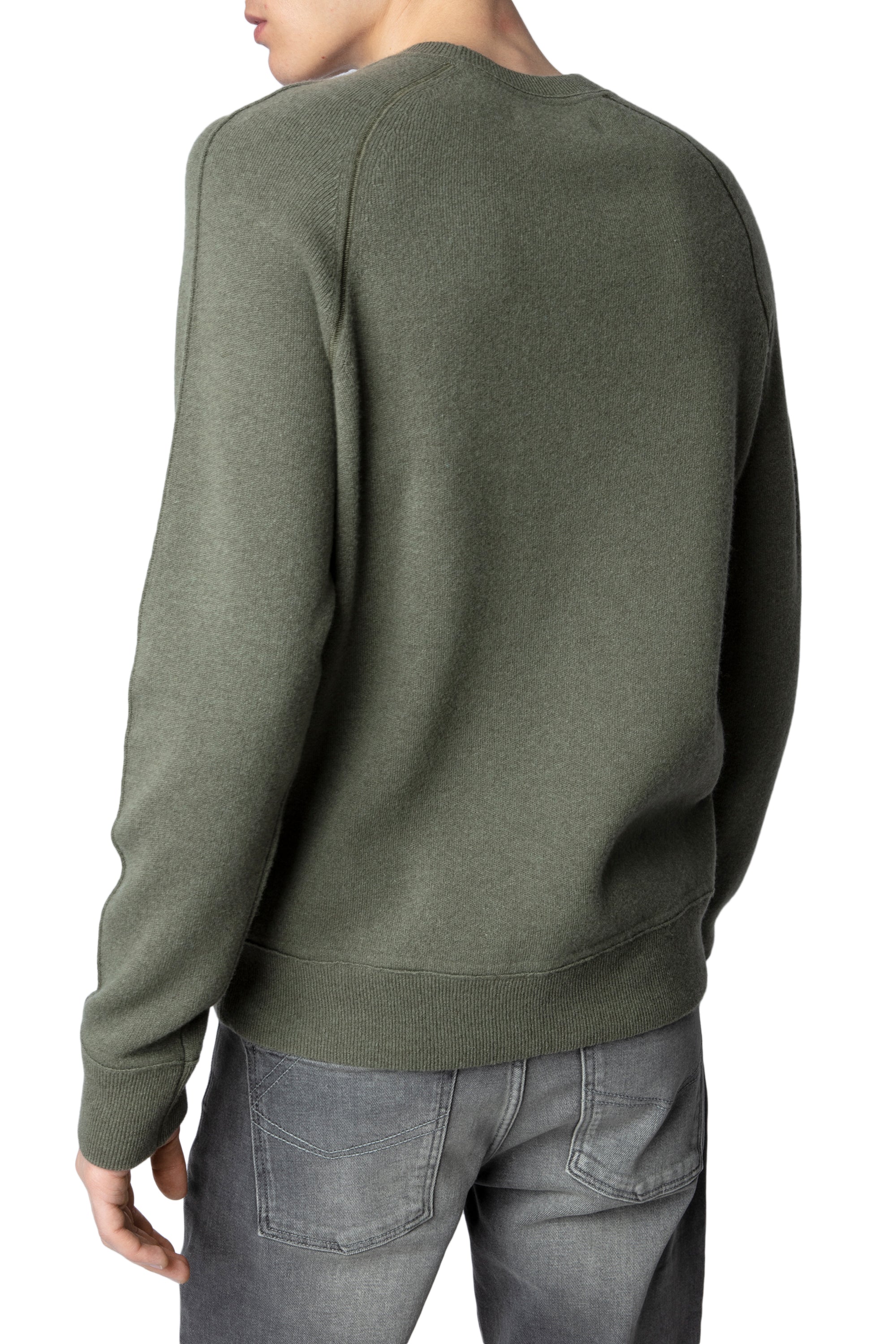 Pull Thomas Skull en laine - Tilleul