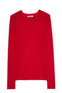 Pull Teiss en cachemire - Coquelicot