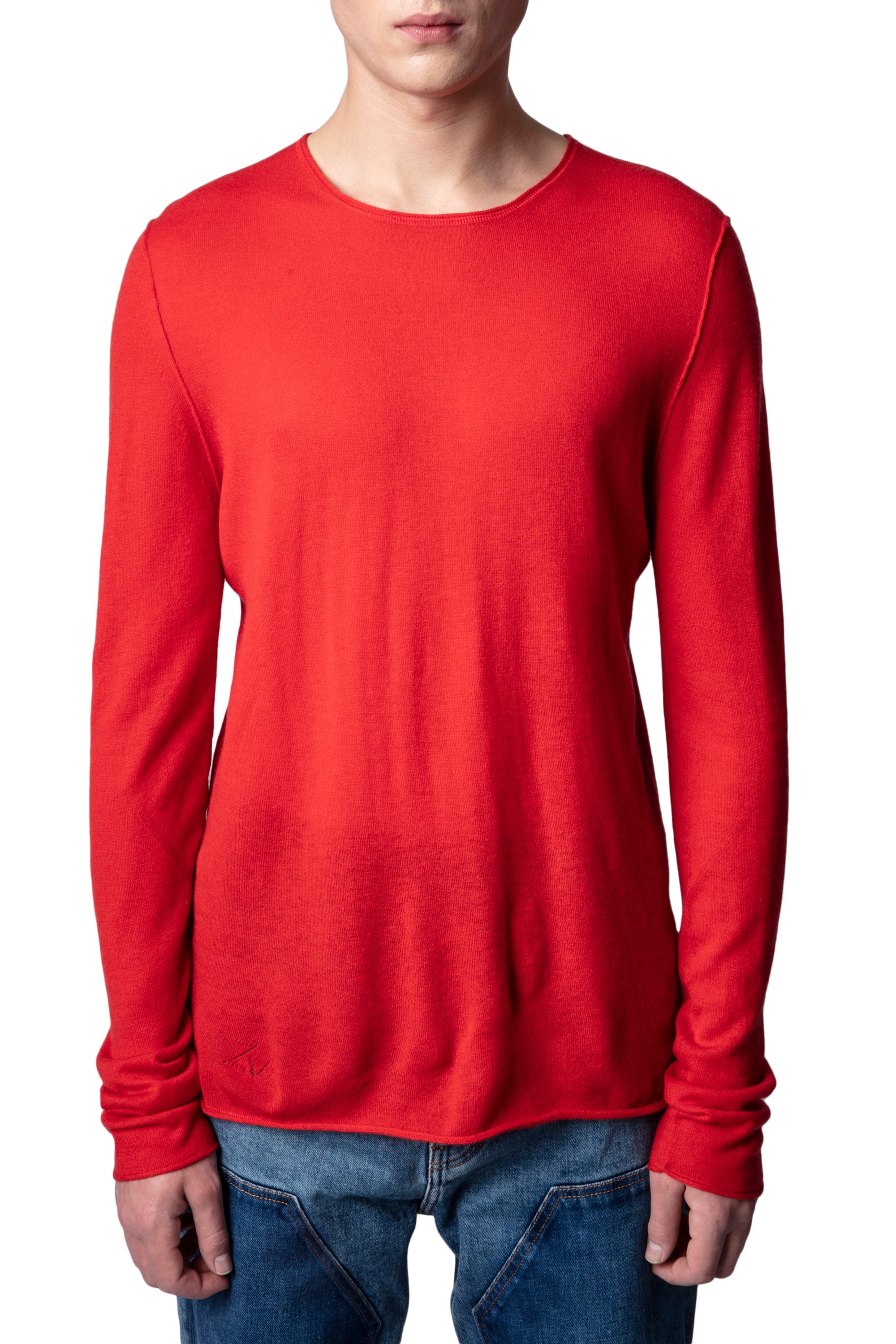 Pull Teiss en cachemire - Coquelicot