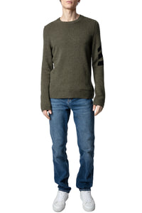 Pull Kennedy en cachemire - Kaki