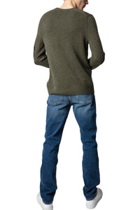 Pull Kennedy en cachemire - Kaki