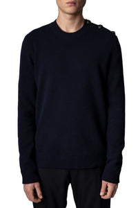 Pull Kennedy en laine - Encre