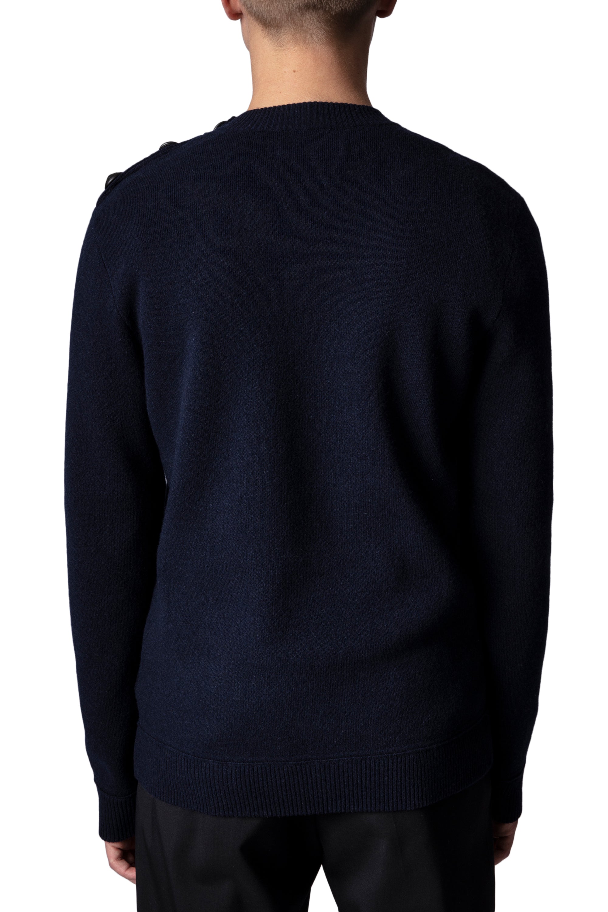 Pull Kennedy en laine - Encre