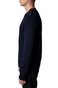 Pull Kennedy en laine - Encre
