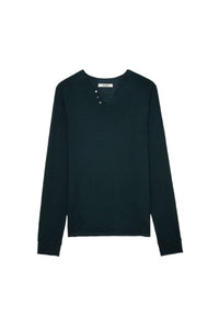 Pull Monastir en laine mérinos - Vert De Gris