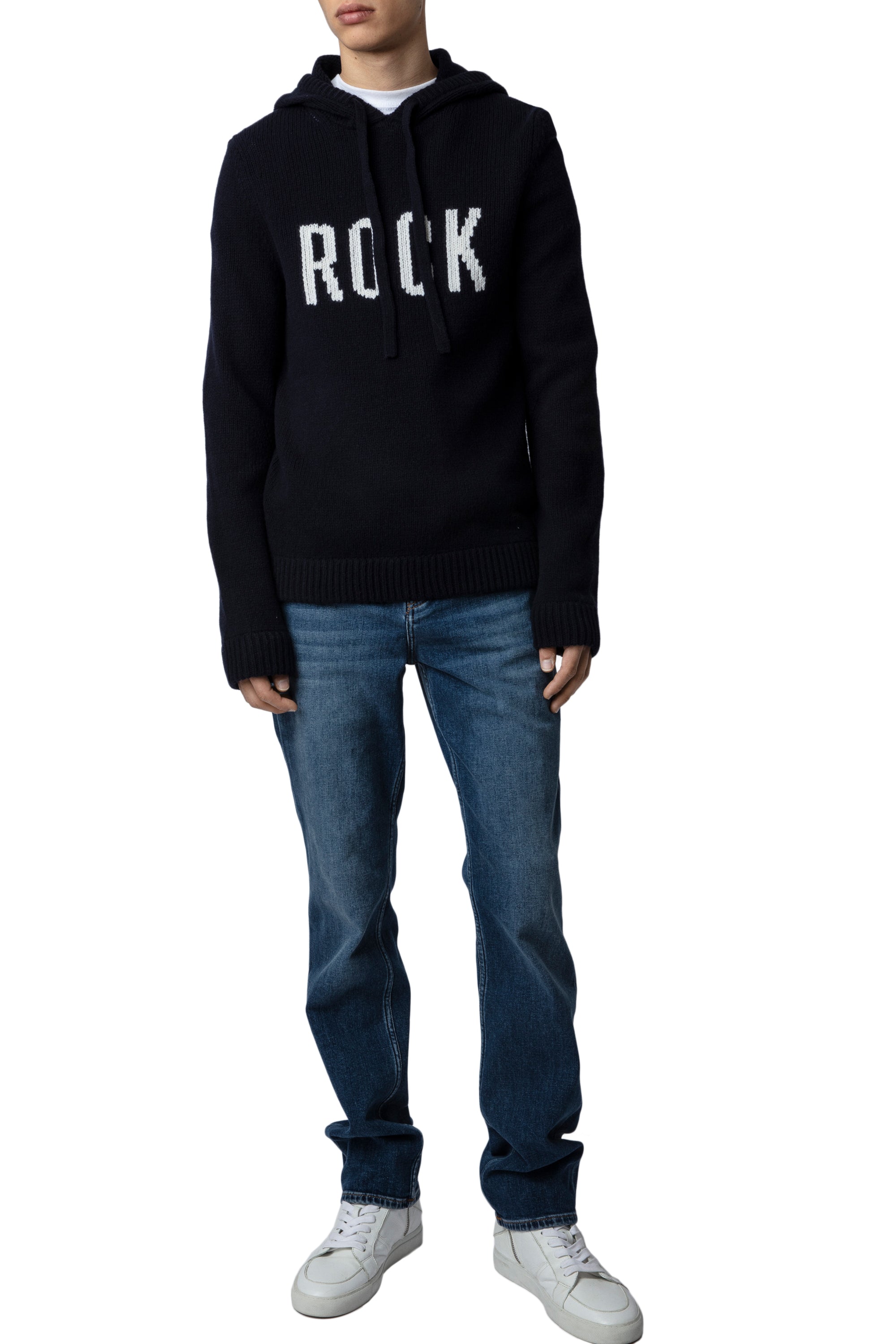 Pull Clay en laine - Encre