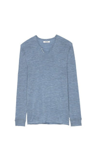 Pull Monastir en laine - Bleu Horizon