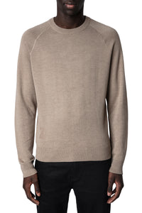 Pull Thomaso en soie mélangée - Ficelle