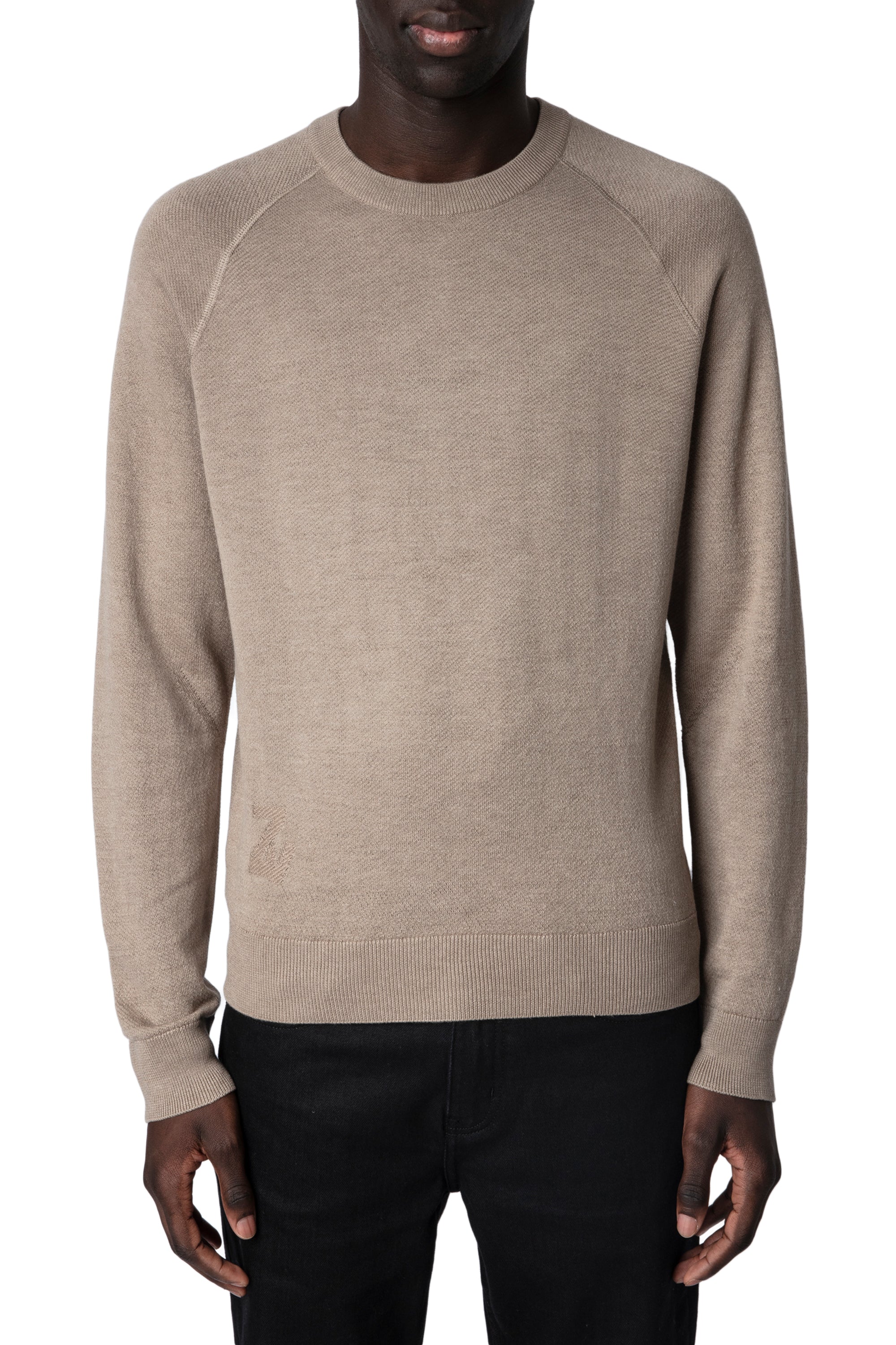 Pull Thomaso en soie mélangée - Ficelle