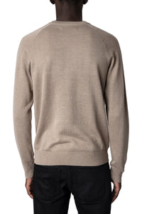 Pull Thomaso en soie mélangée - Ficelle