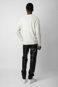 Pull Thomaso en soie mélangée - Flocon