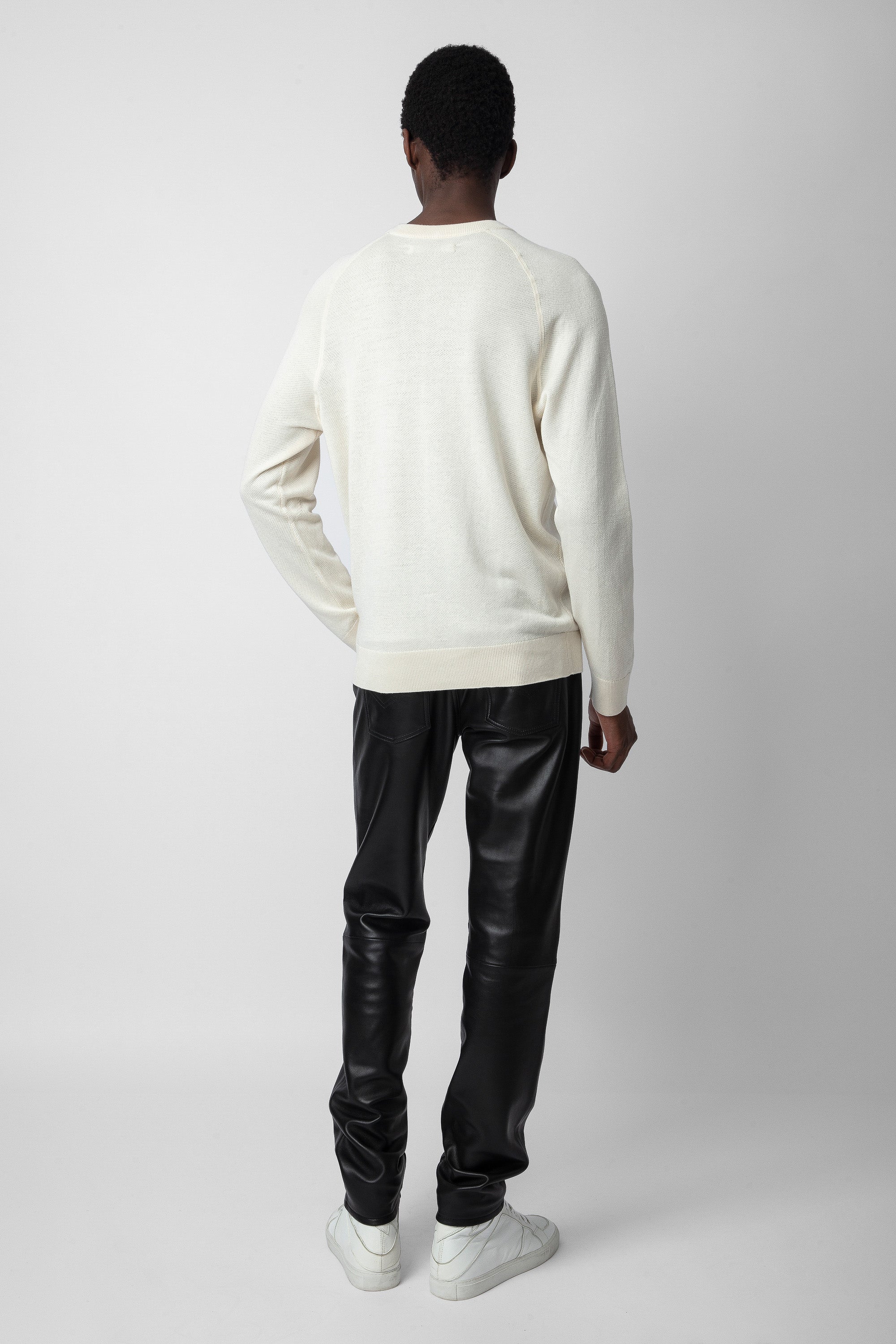 Pull Thomaso en soie mélangée - Flocon