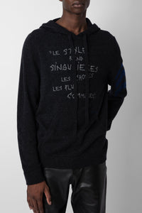 Pull Clay en laine - Anthracite