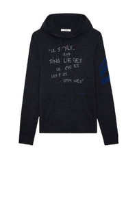 Pull Clay en laine - Anthracite