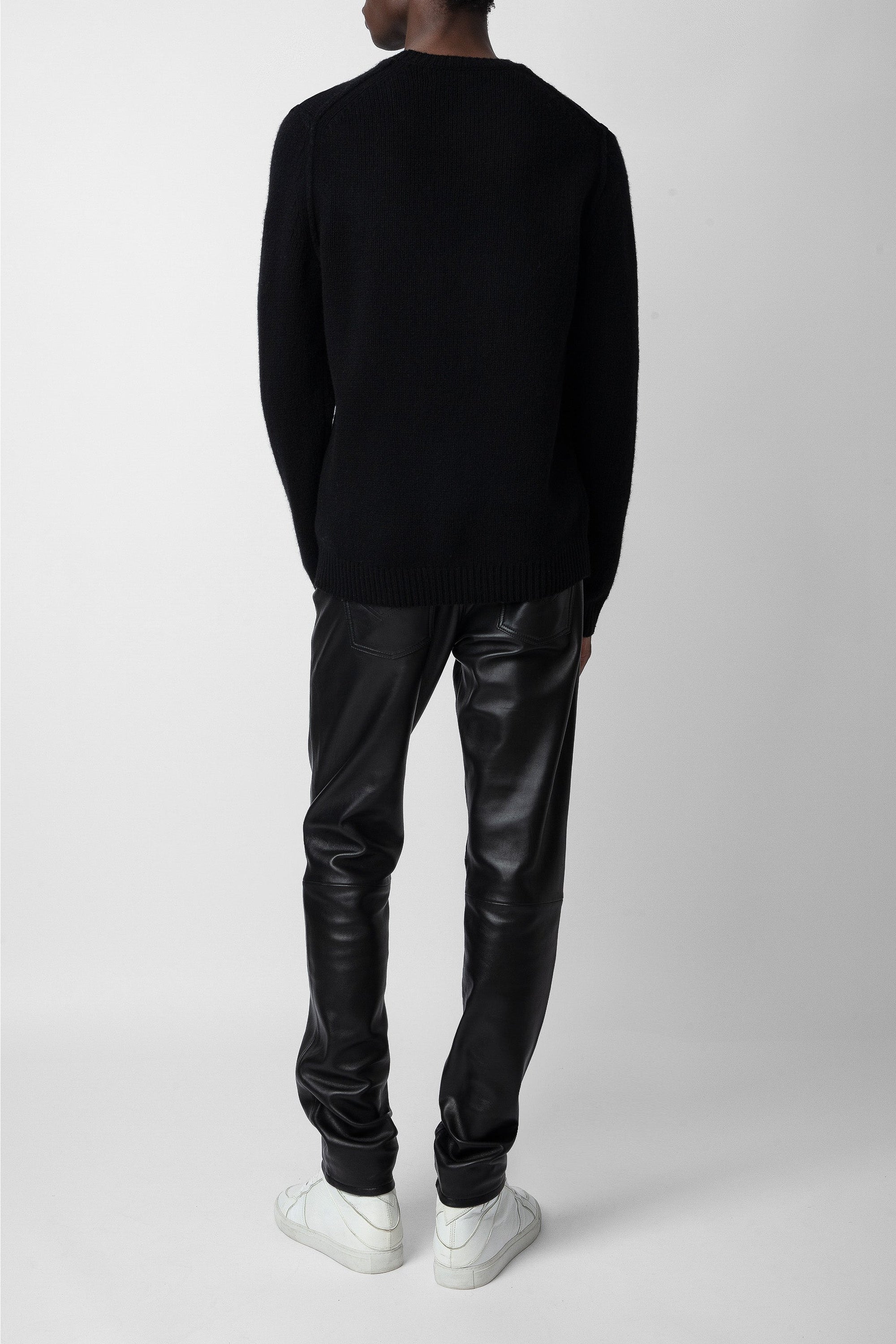 Pull Kennedy en laine - Noir