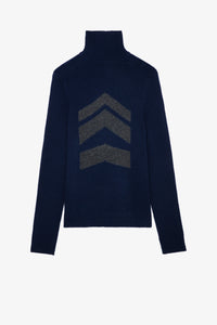 Pull Bart en laine - Indigo