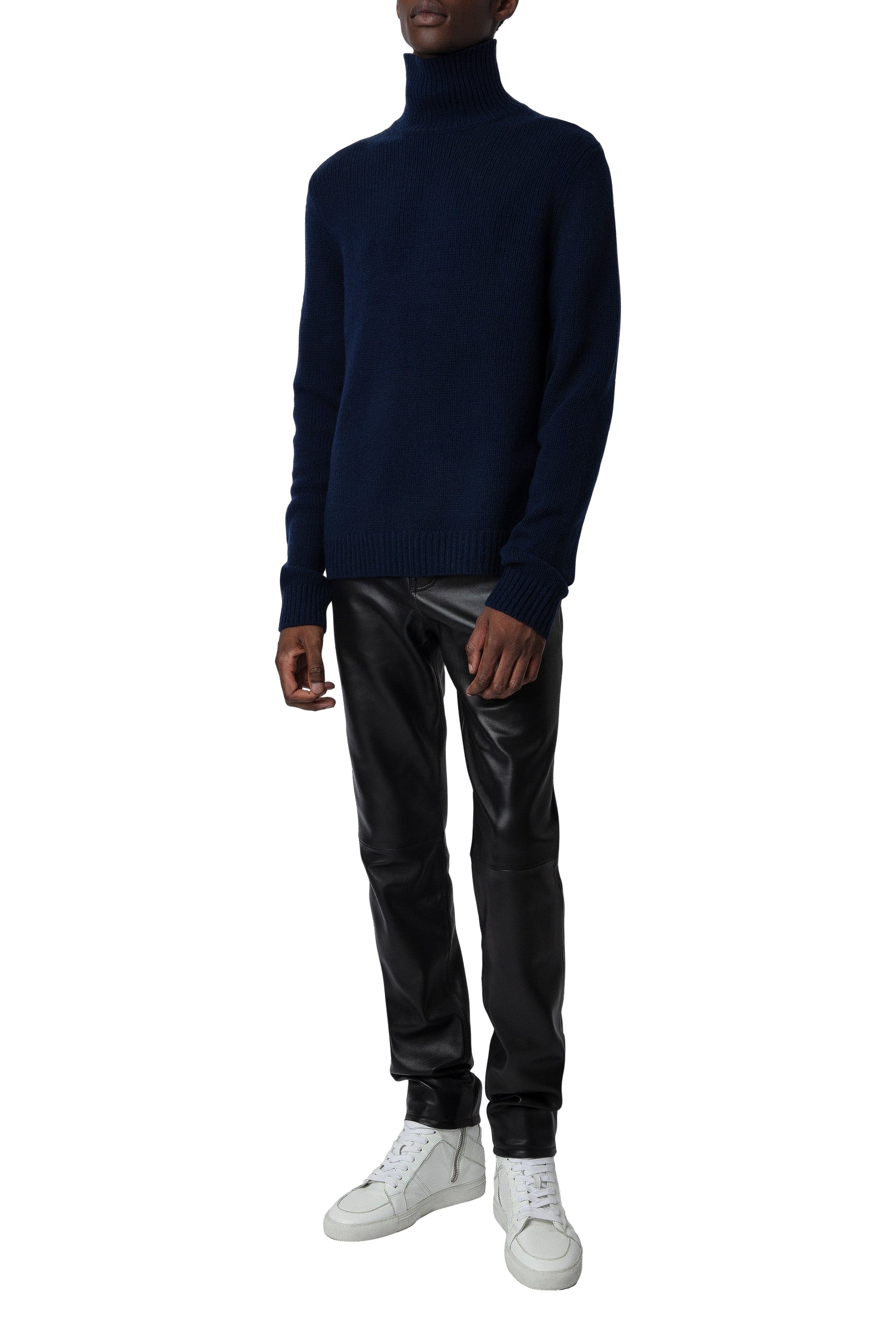 Pull Bart en laine - Indigo