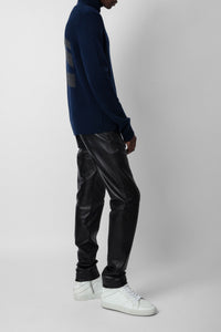 Pull Bart en laine - Indigo