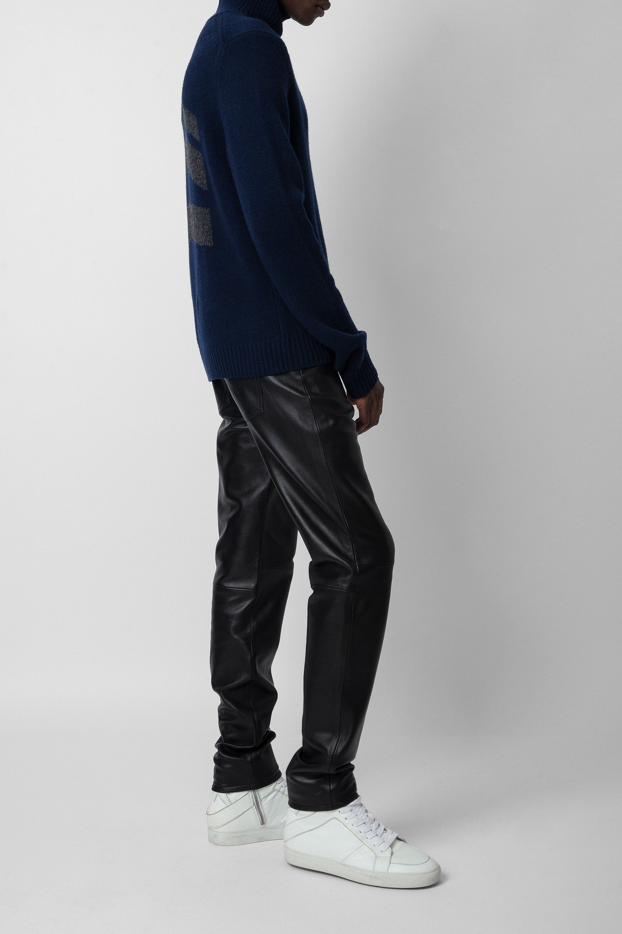 Pull Bart en laine - Indigo