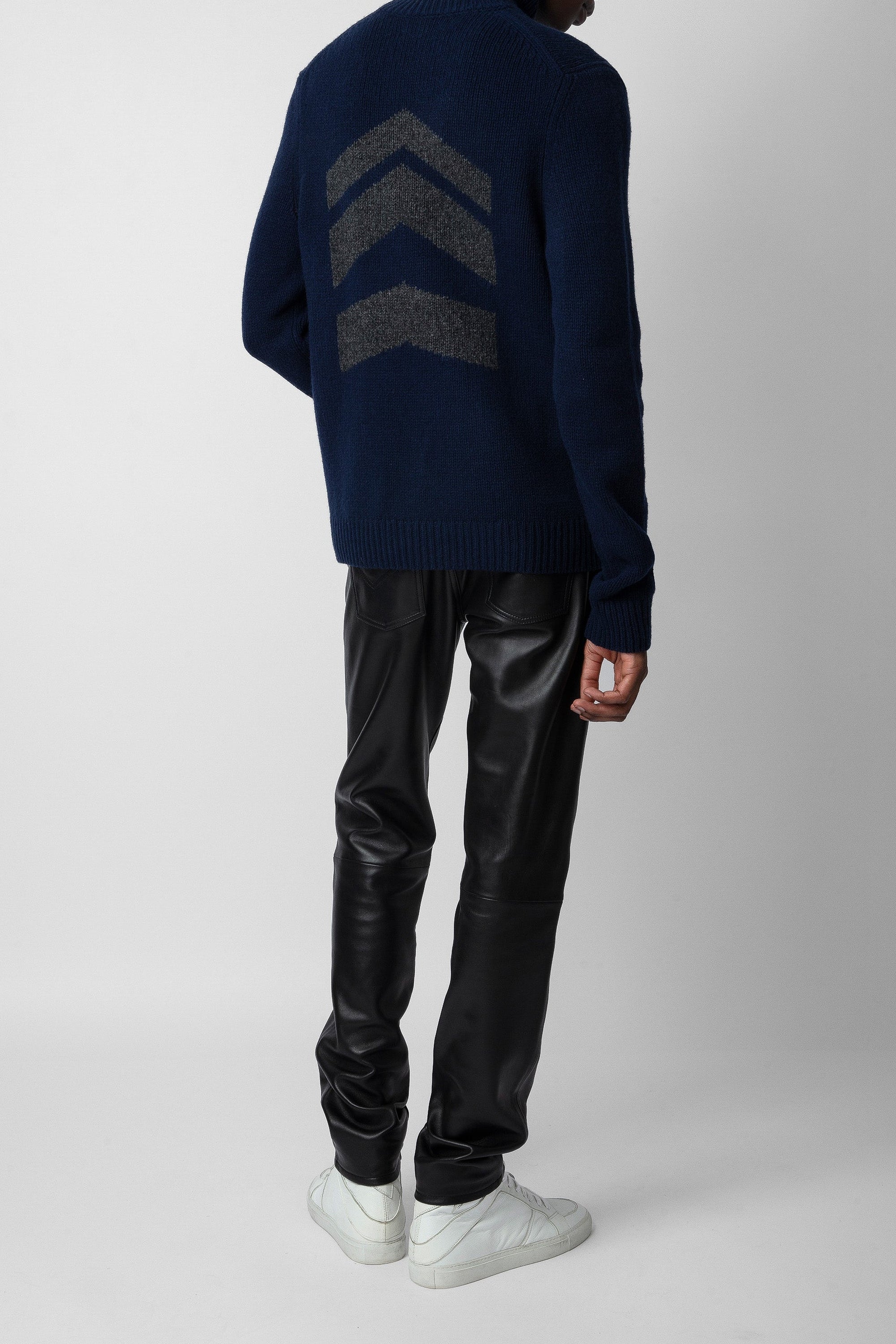Pull Bart en laine - Indigo